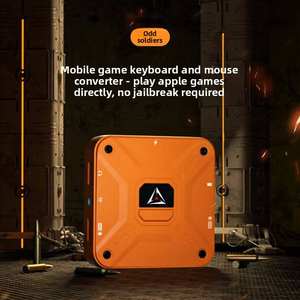 Gamwing QI BING AX360M Kabelloser BT-Tastatur-Maus-Konverter für iOS mit Dual-Vibration, Touch-Tasten, Handbremse, EQ 7.1 Sound - Product Image 2