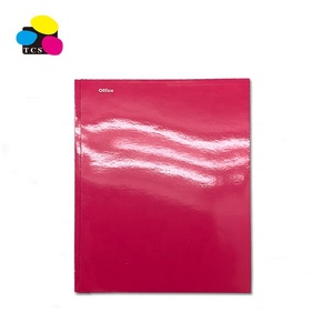 Hot bán <span class=keywords><strong>handmade</strong></span> Glossy nhiều lớp 3 prongs hai túi giấy tập tin thư mục - Product Image 5