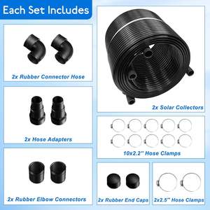 Panneaux solaires chauffants <span class=keywords><strong>pour</strong></span> <span class=keywords><strong>piscine</strong></span>, PE écologiques, <span class=keywords><strong>pour</strong></span> <span class=keywords><strong>piscine</strong></span>, efficaces énergétiquement, eau chaude - Product Image 3