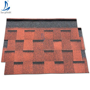 Bardeaux de toit de tuile de bitume de <span class=keywords><strong>Kerala</strong></span> stratifiés pour le temps chaud tropical rouge d'exportation de toiture fabriqués en Chine - Product Image 4