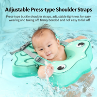 WaterDream Bouée de natation sous-aisselle pour bébé, non gonflable, en EPE, écologique, durable, imperméable, légère, forme de dessin animé