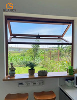 Fenêtre pliante verticale en alliage d'aluminium, style accordéon, insonorisée, isolante thermiquement, en acier inoxydable, pour café, cuisine, bar