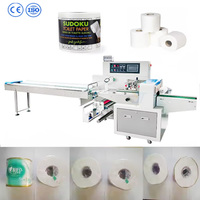 Machine à emballer automatique à rouleau unique de papier hygiénique