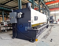 Cisaille hydraulique à guillotine pour tôles d'acier Rbqlty QC11K 6000mm 16mm d'épaisseur, équipée de PLC, moteur, engrenages et pompe