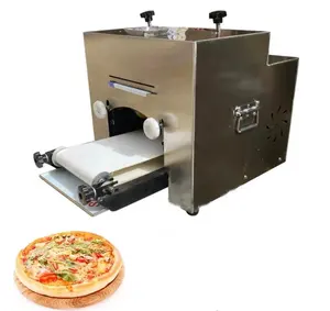 Automatic dough round thin press machine pizza dough presser spring roll pastry sheet making machine