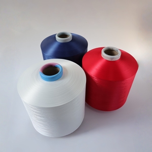 繊維150Dポリエステルフィラメント糸DTY167/48 150 Dtex Weft Twisted DTY刺繍タフタラベル染めパターン - Product Image 4