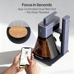 Grabador y Cortador Láser de Escritorio <span class=keywords><strong>LaserPecker</strong></span> LP2 Plus de 10 W, Velocidad de Grabado de 4000 mm/s, Graba Más de 100 Materiales - Product Image 6