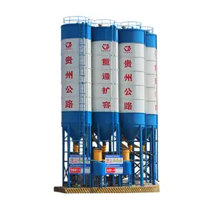 Factory Manufacture Concrete Mixing Equipment Can Store 200/250 Tons Of Cement High Production Efficiency Cement Storage Silo