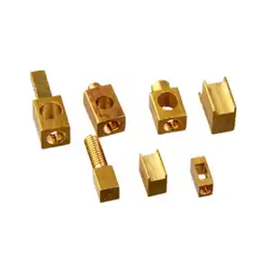 Factory custom brass parts and brass lathe turning parts CNC machining services