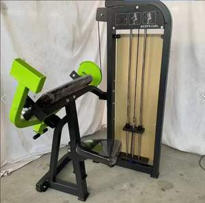 Máquinas <span class=keywords><strong>de</strong></span> Ejercicio <span class=keywords><strong>de</strong></span> Bíceps Sentado con Carga <span class=keywords><strong>de</strong></span> Placas Hammer Strength para Gimnasio, Equipo <span class=keywords><strong>de</strong></span> Fitness Comercial <span class=keywords><strong>de</strong></span> Alta Resistencia - Product Image 1