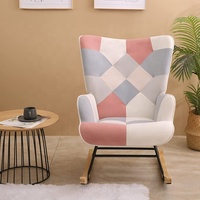 Hot Sale Skandi navis chen Stil Luxus Farbe Blocking moderne Sofa Schaukel mit Sessel Großhandel Möbel
