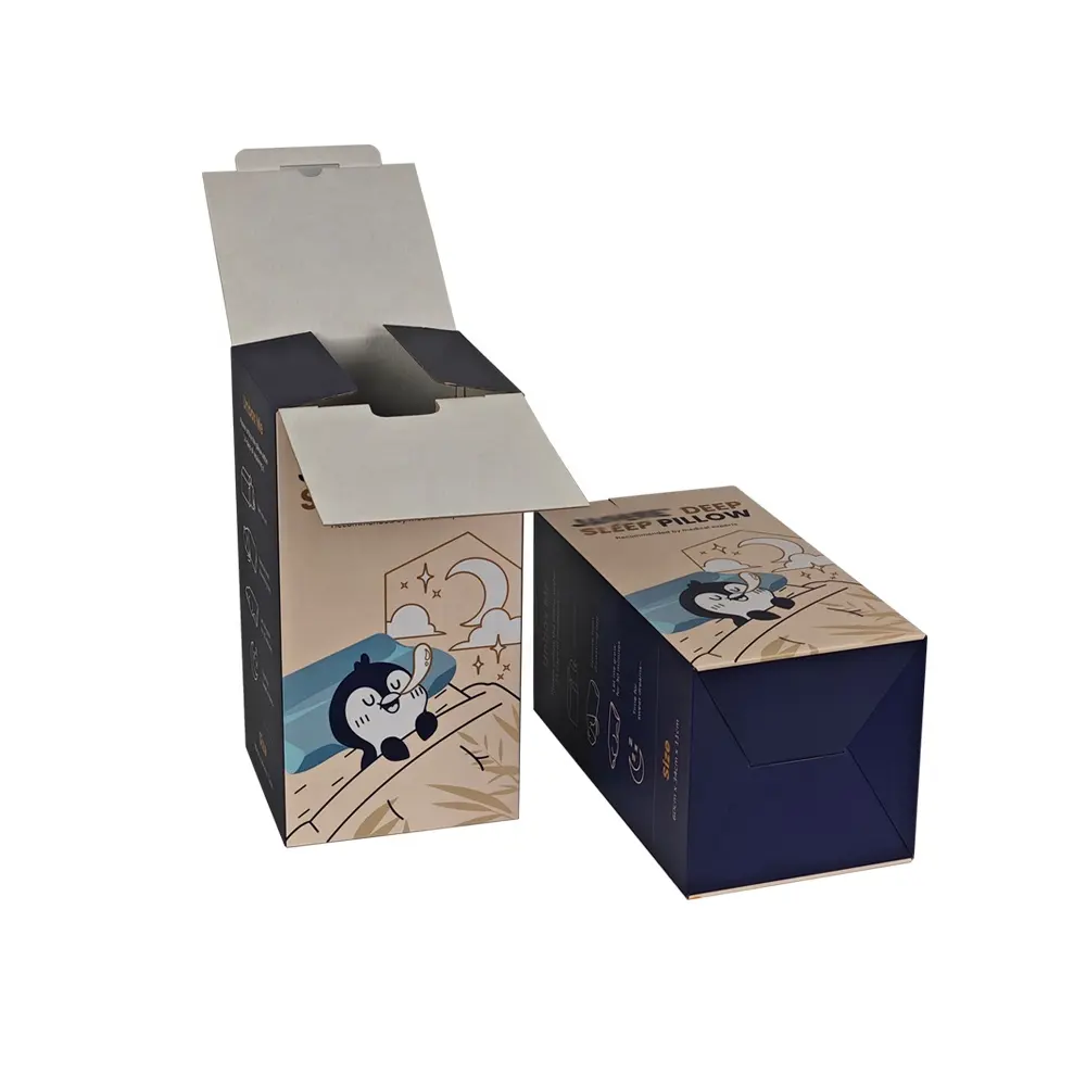 صندوق تعبئة وتغليف ورقي عالي الجودة من الجهة المصنعة OEM صندوق تعبئة منتجات مطبوع بشعار مخصص