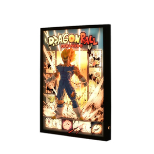 Novedades en Arte Mural 3D, <span class=keywords><strong>Figuras</strong></span> <span class=keywords><strong>de</strong></span> Anime <span class=keywords><strong>de</strong></span> <span class=keywords><strong>Dragon</strong></span> <span class=keywords><strong>Ball</strong></span> <span class=keywords><strong>Vegeta</strong></span>, Juguetes Modelo, Pintura Decorativa con Luz, Figura <span class=keywords><strong>de</strong></span> Anime con Caja LED Decorativa - Product Image 1