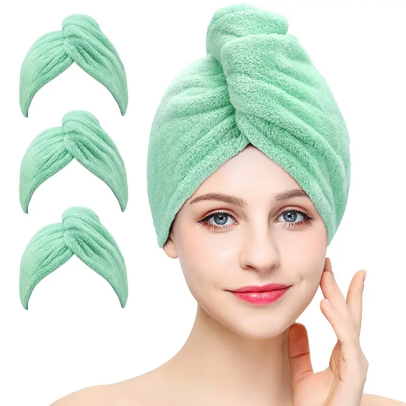 Revamp Your Hair Care Routine with Premium quality hair turban towel Custom microfiber hair towel wrap