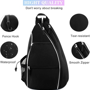 กระเป๋าใส่ไม้ปิงปองสำหรับผู้ชายและผู้หญิง กระเป๋าเป้สะพายหลังแบบกลับด้านได้ สำหรับเดินทาง ออกกำลังกาย เล่นเทนนิส แบดมินตัน - Product Image 3