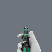 Jeu de embouts de remplacement Wera KK25 avec embouts Phillips, à fente et Torx - Conception ergonomique