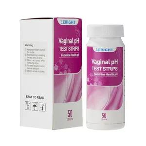 Usine de gros 50 pcs bandelettes de test de santé Ph bandelettes de test de pH vaginales