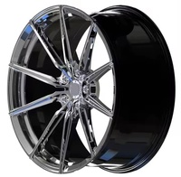 Jantes forgées sur mesure chromées concaves profondes pour voitures, jantes OEM 5x112 5x114.3 5x120 17-22 pouces pour BMW M5 F90 Mercedes-Benz