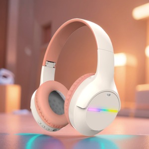 Cuffie Wireless <span class=keywords><strong>M9</strong></span> BT5.3 per Bambini, Over-Ear con Luci LED RGB, Pieghevoli, Stereo HiFi con Microfono per Scuola e Viaggi - Product Image 6