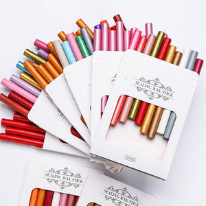 Barras de cera para sellar, 10 unidades, colores variados, para sellos de sobres, suministros para manualidades para fiestas de boda, estilo clásico - Product Image 4