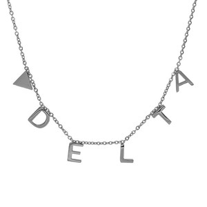 Letter Necklace Titanium Steel Clavicle Chain Women Fashion Simple Jewelry Gift Occasion ZY252 - Product Image 5
