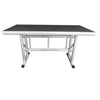 Cabine DJ pliable portable en aluminium