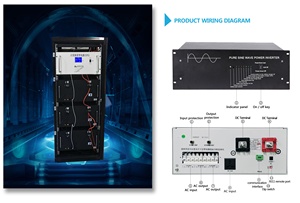 Inversor Híbrido de Energía Solar y Eólica para Montaje en Rack, 1KW 2KW 3KW 4KW 5KW 6KW 8kw 10kw 12kw, DC24V DC48V, Inversor de Frecuencia de Potencia - Product Image 5
