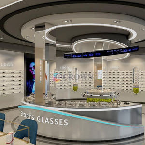 Retail Store case Design Sunglass Shop <strong>Pl</strong> Chain Irregular Spectacles showcase Retail Optical Shop OEM - Product Image 5