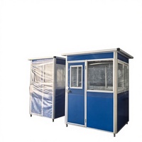 Rumah Penjaga Piececool Guard House-PC 44 Desain Modern Biaya Rendah Struktur Baja Tahan Air Panel Sandwich Prefabrikasi