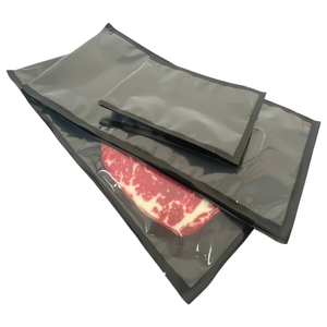 Custom Heat Seal Moisture Proof Zipper Top Transparent PA/PE Food <strong>Vacuum</strong> Bag Gravure Printed Packaging for Potato Chips Salad - Product Image 3