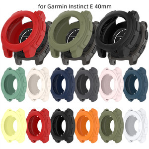 Custodia protettiva in Silicone Smart Watch per Garmin Instinct 3 solare 45mm 50mm per Garmin Instinct E Cover protettore dello schermo - Product Image 4