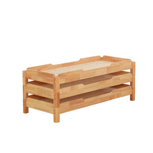 Vente en gros de berceau en bois Montessori mobile pour <span class=keywords><strong>garderie</strong></span>, maternelle ou préscolaire, mobilier de salle de bain pour enfants - Product Image 2