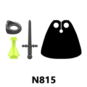 N815-817 Rogue Berserker Mage, Bloques de Construcción Educativos de Plástico, Mini Figura Coleccionable de la Fuerza Terrestre Más Poderosa, Regalo para Niños - Product Image 2