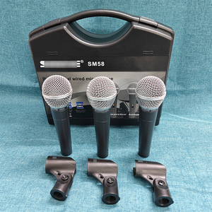 Microphone dynamique filaire de haute qualité SM58LC, directivité cardioïde, 60 dB SNR pour <span class=keywords><strong>Shure</strong></span> <span class=keywords><strong>SM58</strong></span>, performance sur scène, live - Product Image 1