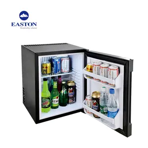 Hotel sala de refrigeração de absorção minibar 30L capacidade com porta de plástico