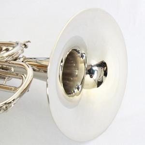 <span class=keywords><strong>Mellophone</strong></span> en laiton jaune de bonne qualité à prix de gros, instrument de marche nickelé, instrument de musique pas cher - Product Image 4