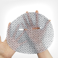 Feuille de masque facial vide en tissu non tissé Tencel imprimé de haute qualité, matière première, anti-graisse, 220x200mm, 28gsm