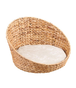 Việt Nam Handmade Hiện Đại Vật nuôi ngủ nhà nhỏ giường vật nuôi tự nhiên nước lục bình cỏ biển nệm mềm sợi hang giường hộp đóng gói - Product Image 2