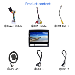 เครื่องเล่นวิดีโอระบบนำทาง GPS แอนดรอยด์สำหรับ2005โตโยต้าทาโคมาไฮลักซ์2007 2008 2009 2010 2011 2012 - Product Image 2