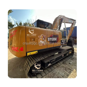 Excavateur d'occasion Sany 135, haute performance, idéal pour la manutention de matériaux de taille moyenne et l'excavation de fondations de bâtiments - Product Image 2