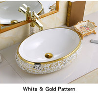 Lavabo ovale moderne à poser sur comptoir en céramique et surface solide avec égouttoir, capacité 9L, facile à nettoyer