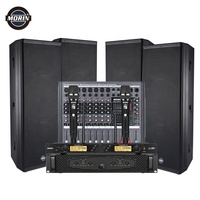 Système audio avec enceintes 600W 45Hz-20kHz, nouveau design, pour activités de plein air, DJ, discothèque, usage professionnel