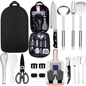 Ensemble d'ustensiles de <span class=keywords><strong>cuisine</strong></span> de <span class=keywords><strong>camping</strong></span> personnalisés, équipement essentiel de <span class=keywords><strong>camping</strong></span> pour la <span class=keywords><strong>cuisine</strong></span>, la <span class=keywords><strong>cuisine</strong></span> et les grillades, cadeau pour <span class=keywords><strong>camping</strong></span>-<span class=keywords><strong>car</strong></span>, tente et barbecue - Product Image 3