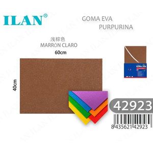 Ilan EVA <b>Foam</b> Sheet 40x60cm Light Brown <b>Craft</b> Material - Product Image 1