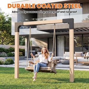 Kits de soportes para pérgola DIY, soportes de esquina en forma de L de 2 vías para estructuras de postes de <span class=keywords><strong>madera</strong></span> de 4 x 4 pulgadas para porche, gazebo, patio trasero - Product Image 4