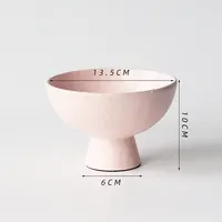 Маленькая симпатичная керамическая ваза в форме чаши популярная