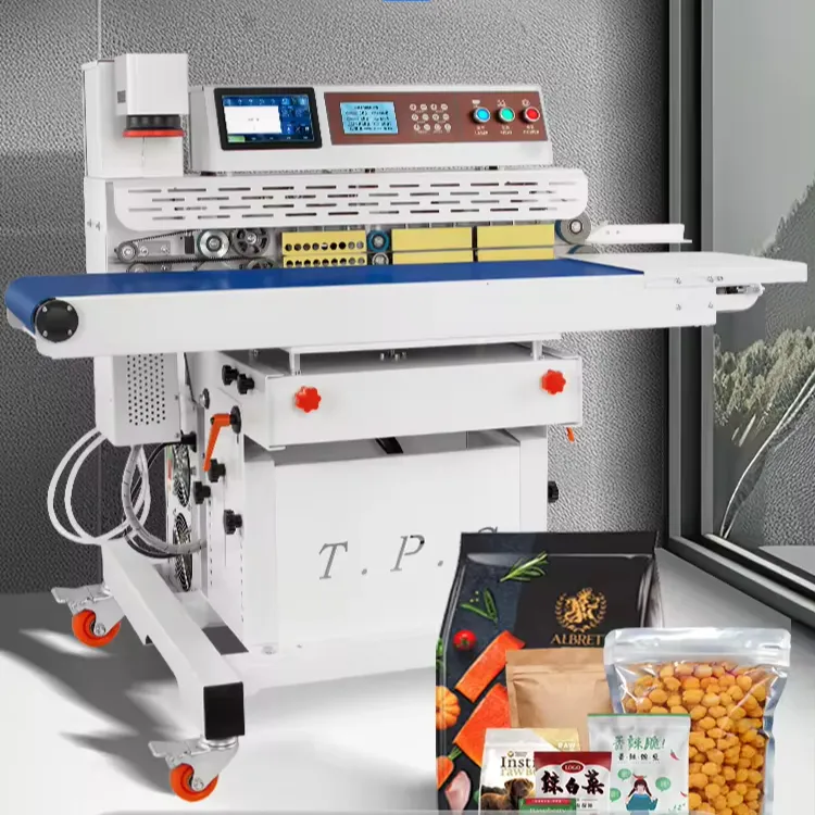 TEPPS 320 Series Laser Sealing Machine UV Co2 Fiber Optic Sealer For Packaging Food Date Code Print On Sealing