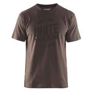 BLAKLADER - 919710427899XXL Edition limitée Unite t-shirt Marron/Noir-EAN 7330509668511 TRAVAIL T-SHIRTS ET POLO - Product Image 1
