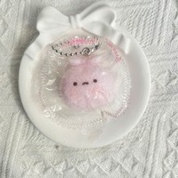 Porte-clés en silicone souple en forme d'animal de dessin animé, jouet anti-stress à remontée lente, mini pendentif anti-stress pour la vente en gros