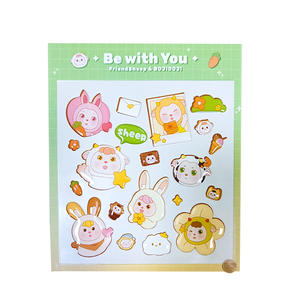 カスタマイズされたクリスタル粘着ステッカーステッカーロゴ携帯電話シェル3D透明三次元漫画ドリップステッカー - Product Image 6